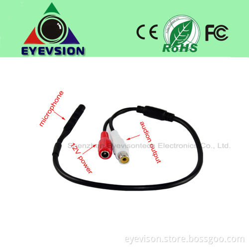 Mini Sound Pickup Monitor for CCTV Camera (EV-80-160SP)
